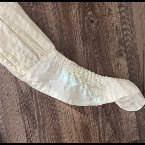 C/MEO Off White One Shoulder Dress - Picture 5 of 9